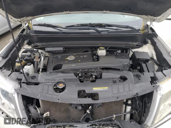 2015 Nissan Pathfinder Platinum with VIN 5N1AR2MM6FC640557, listed as a Copart auction lot 55948055 with 136,461 mi miles and Clean title. Bid and sale history available at DreamBid. Image 12.