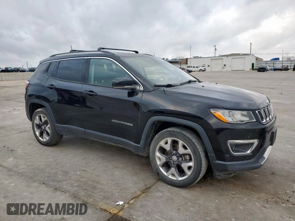 2018 Jeep Compass Limited с VIN 3C4NJDCB7JT135679, выставлен на аукционе Copart как лот 54924155 с пробегом 131 586 миль миль и Списание • Salvage title. История ставок и продаж доступна на DreamBid. Изображение 4.