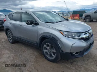 2017 Honda CR-V EX-L with VIN 2HKRW2H8XHH626231, listed as a IAAI auction lot 41979671 with 99,031 mi miles. Bid and sale history available at carsss.com. Image 1.