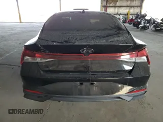 2021 Hyundai Elantra SEL with VIN 5NPLS4AG8MH042256, listed as a Copart auction lot 88376455 with 82,524 mi miles and Salvage Title. Bid and sale history available at carsss.com. Image 6.