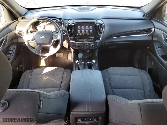 2023 Chevrolet Traverse LT Cloth with VIN 1GNERGKW1PJ173205, listed as a Copart auction lot 49812385 with 53,101 mi miles and Salvage Title. Bid and sale history available at carsss.com. Image 8.