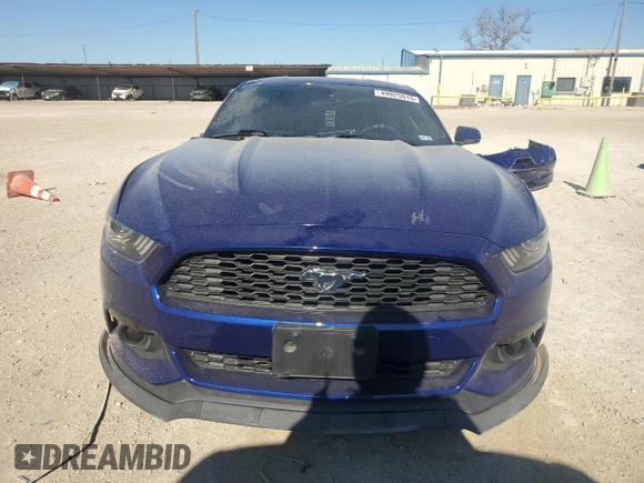 2016 Ford Mustang EcoBoost with VIN 1FA6P8TH8G5206143, listed as a Copart auction lot 49925515 with 56,767 mi miles and Salvage Title. Bid and sale history available at carsss.com. Image 5.