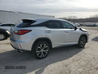 2017 Lexus RX with VIN 2T2BZMCA8HC094328, listed as a Copart auction lot 85038414 with 124,485 mi miles and Salvage Title. Bid and sale history available at carsss.com. Image 3.