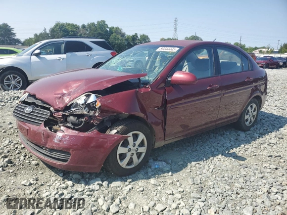 2009 Hyundai Accent Auto GLS с VIN KMHCN46CX9U319866, выставлен на аукционе Copart как лот 59344445 с пробегом 190 688 миль миль и Списание • Salvage title. История ставок и продаж доступна на DreamBid. Изображение 1.