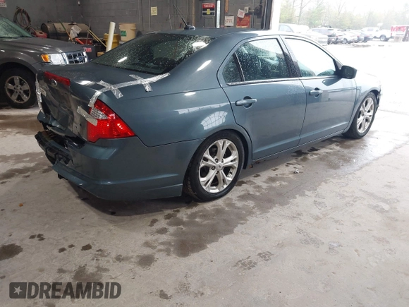 2012 Ford Fusion SE with VIN 3FAHP0HA6CR370262, listed as a IAAI auction lot 42189489 with 177,383 mi miles and . Bid and sale history available at DreamBid. Image 4.