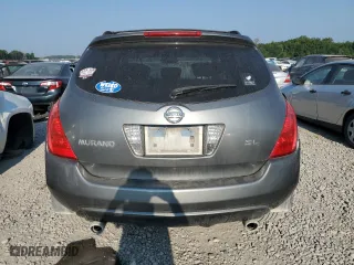 2005 Nissan Murano SL with VIN JN8AZ08T35W331589, listed as a Copart auction lot 65800264 with 193,713 mi miles and Salvage Title. Bid and sale history available at carsss.com. Image 6.