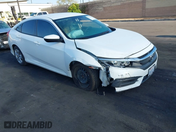 2018 Honda Civic LX with VIN 2HGFC2F56JH502770, listed as a IAAI auction lot 42117291 with 60,651 mi miles and . Bid and sale history available at DreamBid. Image 1.