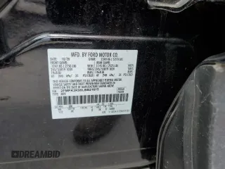 2020 Ford Edge Titanium with VIN 2FMPK3K99LBB21615, listed as a Copart auction lot 61408575 with 28,507 mi miles and Salvage title. Bid and sale history available at DreamBid. Image 12.