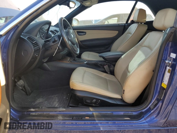 2008 BMW 1 Series 128i with VIN WBAUN13528VH80212, listed as a Copart auction lot 74763044 with 67,918 mi miles and Salvage Title. Bid and sale history available at carsss.com. Image 7.