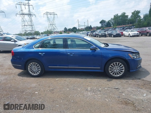 2016 Volkswagen Passat SE with VIN 1VWBT7A34GC004401, listed as a IAAI auction lot 42790444 with 106,011 mi miles and . Bid and sale history available at DreamBid. Image 14.