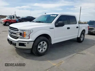 2020 Ford F-150 XL with VIN 1FTEW1C40LKD37723, listed as a Copart auction lot 50827915 with 114,384 mi miles and Salvage Title. Bid and sale history available at carsss.com. Image 1.