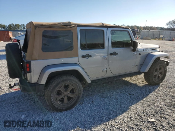2018 Jeep Wrangler JK Unlimited Sport S with VIN 1C4BJWDG2JL871448, listed as a Copart auction lot 82932434 with 125,144 mi miles and Clean Title. Bid and sale history available at carsss.com. Image 3.