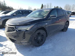 2023 Acura RDX w/A-Spec Package with VIN 5J8TC2H63PL803369, listed as a Copart auction lot 44546515 with 32,553 mi miles and Salvage Title. Bid and sale history available at carsss.com. Image 1.