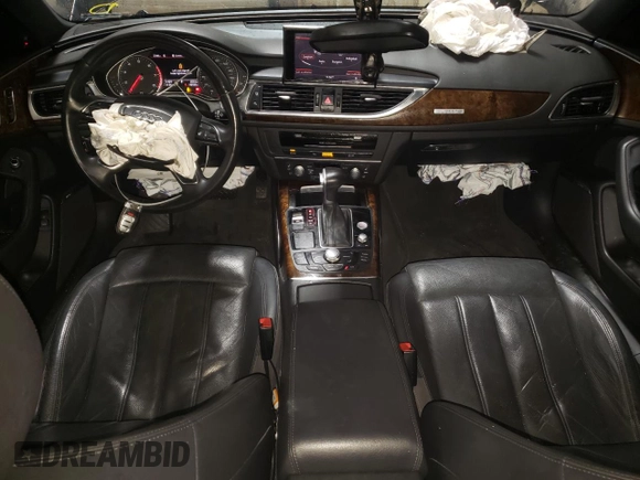 2013 Audi A6 3.0T Prestige with VIN WAUHGAFC5DN080102, listed as a Copart auction lot 45054775 with 110,104 mi miles and Salvage Title. Bid and sale history available at carsss.com. Image 8.