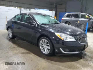 2016 Buick Regal with VIN 2G4GL5EX5G9192973, listed as a Copart auction lot 85910014 with 45,766 mi miles and Salvage Title. Bid and sale history available at DreamBid. Image 4.