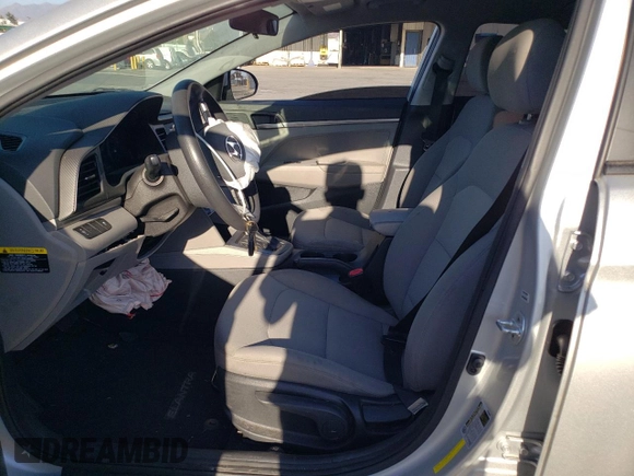 2019 Hyundai Elantra SE with VIN 5NPD74LF3KH418062, listed as a Copart auction lot 41424835 with 76,288 mi miles and Salvage Title. Bid and sale history available at DreamBid. Image 7.