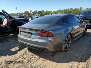2018 Audi S7 Prestige with VIN WAU2FAFC3JN012000, listed as a Copart auction lot 57442612 with 21,198 mi miles. Bid and sale history available at carsss.com. Image 4.