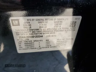 2013 Chevrolet Equinox LS with VIN 2GNALBEK8D1253344, listed as a Copart auction lot 52441375 with 195,945 mi miles and Non Repairable. Bid and sale history available at carsss.com. Image 15.