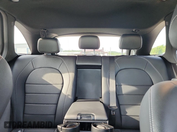 2021 Mercedes-Benz GLC 300 with VIN W1N0G8EB8MF872880, listed as a Copart auction lot 61309195 with 43,816 mi miles and Salvage title. Bid and sale history available at DreamBid. Image 10.