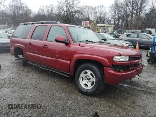 2005 Chevrolet Suburban LS with VIN 3GNFK16Z15G262541, listed as a Copart auction lot 82998944 with 0 mi miles and Salvage Title. Bid and sale history available at carsss.com. Image 4.