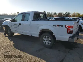 2018 Ford F-150 XL with VIN 1FTEX1EB3JFD18291, listed as a Copart auction lot 53723435 with 0 mi miles and Salvage Title. Bid and sale history available at carsss.com. Image 2.
