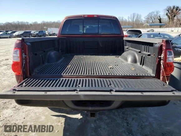 2006 Toyota Tundra SR5 with VIN 5TBRU34186S478956, listed as a Copart auction lot 48112935 with 160,217 mi miles and Salvage Title. Bid and sale history available at carsss.com. Image 6.