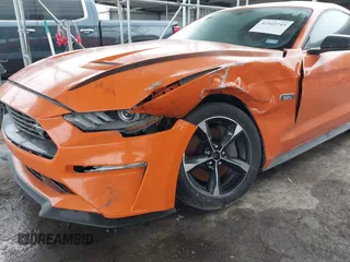 2020 Ford Mustang EcoBoost with VIN 1FA6P8TD8L5103067, listed as a IAAI auction lot 41565745 with 40,000 mi miles. Bid and sale history available at carsss.com. Image 6.