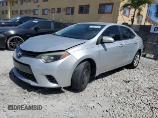 2016 Toyota Corolla L z VIN 5YFBURHE6GP500083, wystawiony jako Copart lot #60611455 z przebiegiem 124 566 mil mil oraz Szkoda całkowita • Salvage title. Historia ofert i sprzedaży dostępna na DreamBid. Obrazek 1.