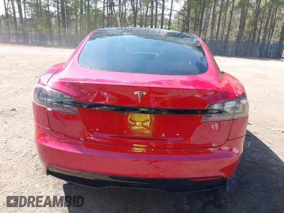 2021 Tesla Model S Long Range z VIN 5YJSA1E51MF436329, wystawiony jako IAAI lot #41918018 z przebiegiem 44 029 mil mil oraz . Historia ofert i sprzedaży dostępna na DreamBid. Obrazek 16.