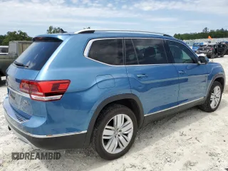 2019 Volkswagen Atlas SEL Premium z VIN 1V2NR2CA4KC559238, wystawiony jako Copart lot #58257085 z przebiegiem 178 647 mil mil oraz Tytuł czysty. Historia ofert i sprzedaży dostępna na DreamBid. Obrazek 3.