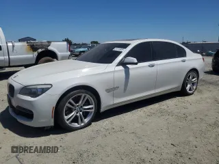 2012 BMW 7 Series 750Li z VIN WBAKB8C50CDX21017, wystawiony jako Copart lot #61615935 z przebiegiem 110 600 mil mil oraz Czysty tytuł • Clean title. Historia ofert i sprzedaży dostępna na DreamBid. Obrazek 1.