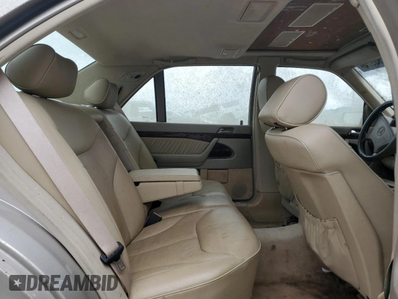 1997 Mercedes-Benz S with VIN WDBGA43GXVA361151, listed as a Copart auction lot 54459925 with Not Provided miles and Clean Title. Bid and sale history available at carsss.com. Image 10.