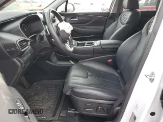 2021 Hyundai Santa Fe Hybrid Limited with VIN KM8S5DA13MU003381, listed as a Copart auction lot 80091724 with 19,946 mi miles and Salvage Title. Bid and sale history available at carsss.com. Image 7.