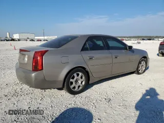 2004 Cadillac CTS with VIN 1G6DM577940142068, listed as a Copart auction lot 74938994 with 77,440 mi miles and Salvage Title. Bid and sale history available at carsss.com. Image 3.