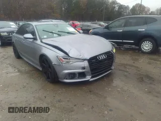 2016 Audi A6 3.0T Premium Plus with VIN WAUFGAFC6GN177739, listed as a IAAI auction lot 41013262 with 89,865 mi miles. Bid and sale history available at carsss.com. Image 1.