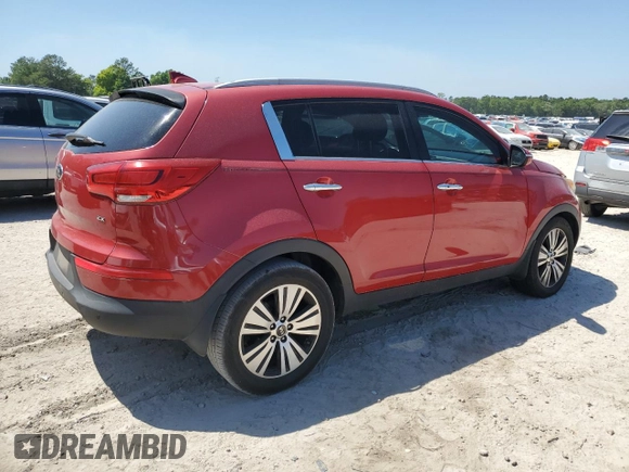 2014 Kia Sportage EX with VIN KNDPC3AC9E7614169, listed as a Copart auction lot 53748325 with 103,727 mi miles and Clean title. Bid and sale history available at DreamBid. Image 3.