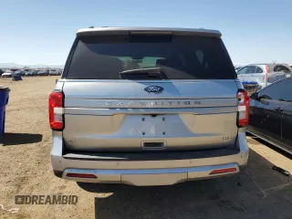 2024 Ford Expedition Max XLT with VIN 1FMJK1J81REA33335, listed as a Copart auction lot 52354535 with 17,743 mi miles and Salvage Title. Bid and sale history available at DreamBid. Image 6.