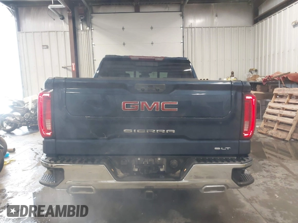 2023 GMC Sierra 1500 SLT with VIN 3GTUUDE8XPG250332, listed as a IAAI auction lot 41573099 with 45,272 mi miles and . Bid and sale history available at DreamBid. Image 17.