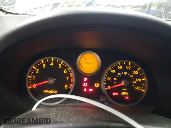 2008 Nissan Sentra S with VIN 3N1AB61E68L761550, listed as a Copart auction lot 49971445 with 128,264 mi miles and Salvage Title. Bid and sale history available at DreamBid. Image 9.