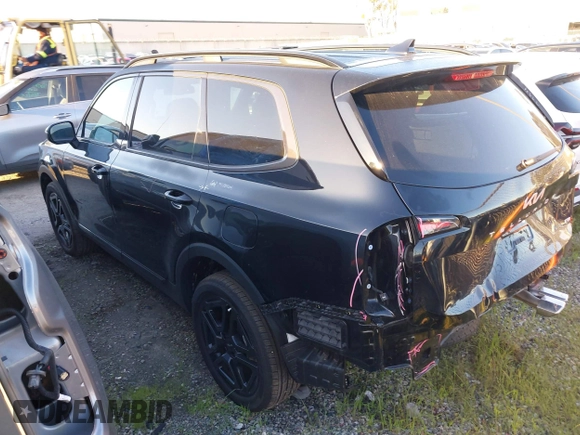 2024 Kia Telluride EX X-Line with VIN 5XYP3DGC1RG500768, listed as a IAAI auction lot 41587785 with 11,797 mi miles and . Bid and sale history available at DreamBid. Image 3.