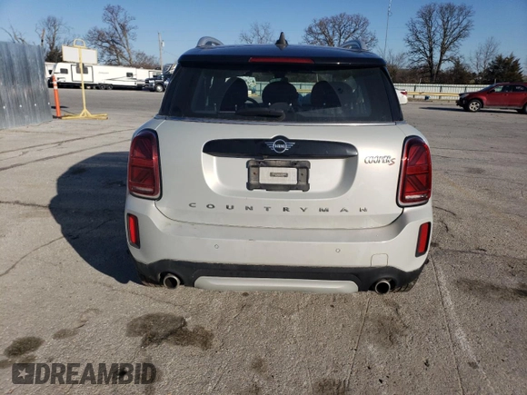 2021 MINI Countryman Cooper S z VIN WMZ83BR0XM3N09851, wystawiony jako Copart lot #48519425 z przebiegiem 37 267 mil mil oraz Szkoda całkowita • Salvage title. Historia ofert i sprzedaży dostępna na DreamBid. Obrazek 6.