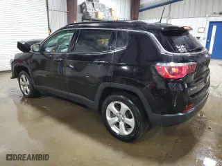 2018 Jeep Compass Latitude with VIN 3C4NJDBB7JT168165, listed as a Copart auction lot 49395165 with 54,353 mi miles and Salvage Title. Bid and sale history available at carsss.com. Image 2.