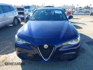 2018 Alfa Romeo Giulia with VIN ZARFAEBN1J7592164, listed as a IAAI auction lot 41411043 with 26,943 mi miles. Bid and sale history available at carsss.com. Image 12.
