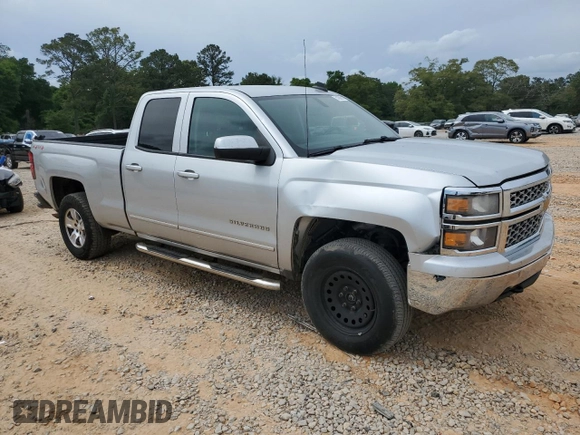 2015 Chevrolet Silverado 1500 LT with VIN 1GCVKREH3FZ298244, listed as a Copart auction lot 51909615 with 163,000 mi miles and Salvage Title. Bid and sale history available at DreamBid. Image 4.