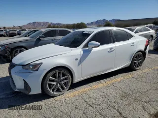 2020 Lexus IS with VIN JTHGZ1B28L5037117, listed as a Copart auction lot 44354515 with 46,785 mi miles and Salvage Title. Bid and sale history available at carsss.com. Image 1.