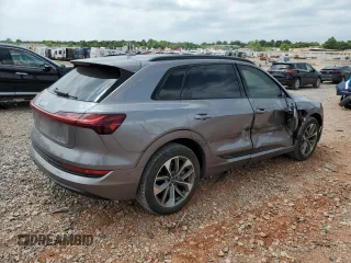 2021 Audi e-tron Premium Plus with VIN WA1LAAGE2MB020871, listed as a Copart auction lot 58136355 with 35,562 mi miles and Salvage title. Bid and sale history available at DreamBid. Image 3.
