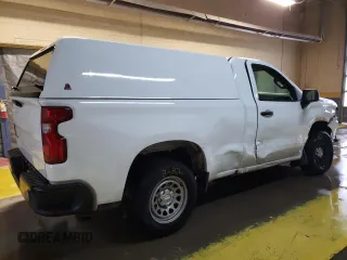 2023 Chevrolet Silverado 1500 Work Truck with VIN 3GCNAAEK4PG355102, listed as a Copart auction lot 82009594 with 72,008 mi miles and Clean Title. Bid and sale history available at DreamBid. Image 3.