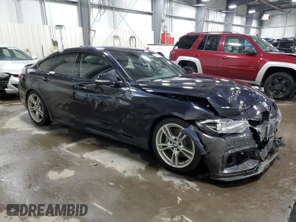 2019 BMW 4 Series 440i xDrive with VIN WBA4J7C52KBM76141, listed as a Copart auction lot 44150965 with 76,061 mi miles and Salvage Title. Bid and sale history available at carsss.com. Image 4.