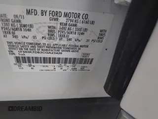 2012 Ford Explorer XLT с VIN 1FMHK7D83CGA23429, выставлен на аукционе IAAI как лот 42058672 с пробегом Не указан миль и . История ставок и продаж доступна на DreamBid. Изображение 9.