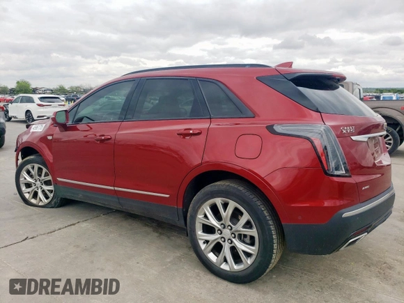 2020 Cadillac XT5 Sport AWD with VIN 1GYKNGRSXLZ224734, listed as a Copart auction lot 49961705 with Not provided miles and Salvage title. Bid and sale history available at DreamBid. Image 2.